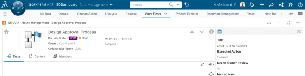 SOLIDWORKS Design & Documents’ Approvals